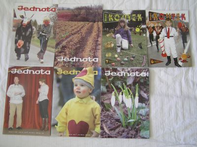 "Jednota" och "Dětský koutek" - två tjeckiska magasin som ges ut i Daruvar. 